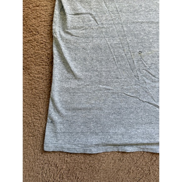 VTG Champion T-Shirt Mens XX Large Grey Notre Dame Fighting Irish USA Made 80s - Picture 4 of 10